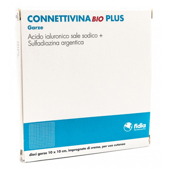 CONNETTIVINABIO PLUS GARZA 10 X 10 CM 10 PEZZI - farmaciaverde.it
