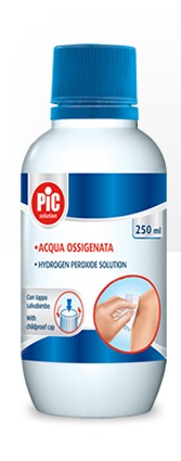 PIC SOLUTION ACQUA OSSIGENATA 10 VOLUMI PEROSSIDO DI IDROGENO 3% 250 ML - farmaciaverde.it