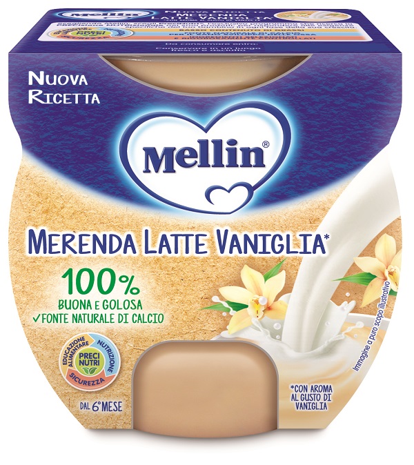 MELLIN MERENDA LATTE VANIGLIA 2 X 100 G - farmaciaverde.it