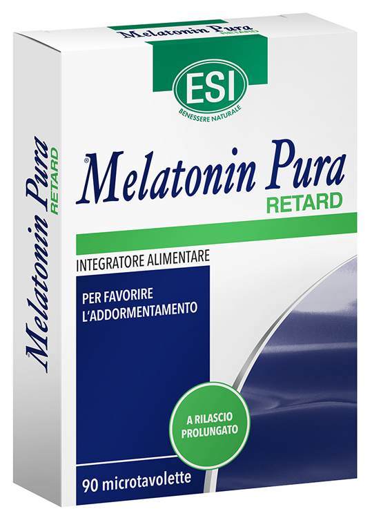 ESI MELATONIN PURA RETARD 90 MICROTAVOLETTE - farmaciaverde.it