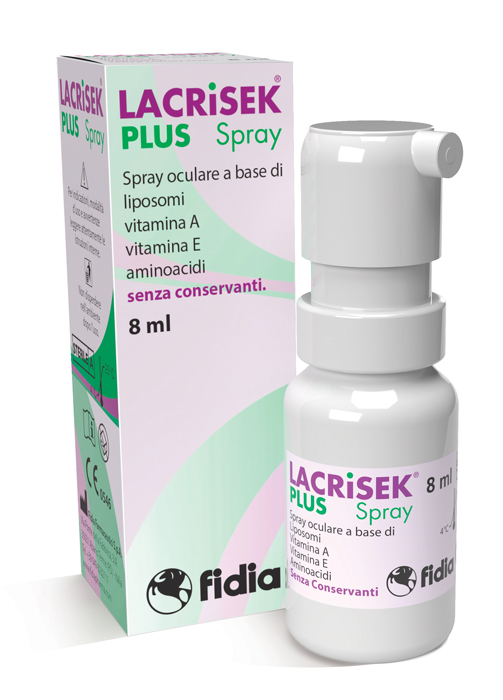 LACRISEK PLUS SPRAY SENZA CONSERVANTI SOLUZIONE OFTALMICA 8 ML - farmaciaverde.it