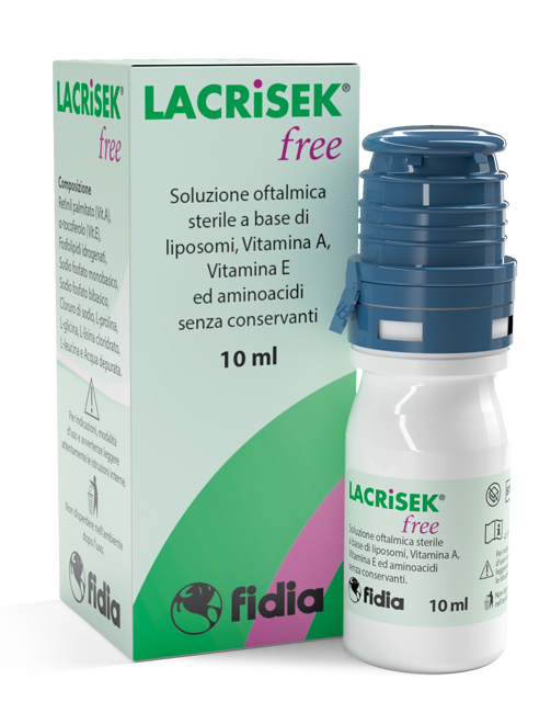 LACRISEK FREE SOLUZIONE OFTALMICA SENZA CONSERVANTI 10 ML - farmaciaverde.it
