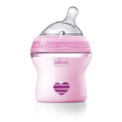 CHICCO BIBERON NATFEEL 0M+ 150 ML GIRL - farmaciaverde.it