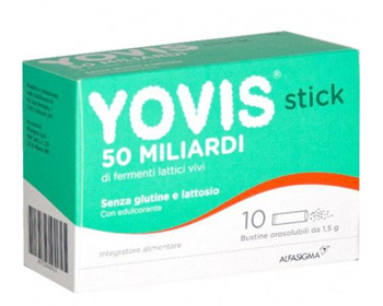YOVIS STICK 10 BUSTINE DA 1,5 G - farmaciaverde.it