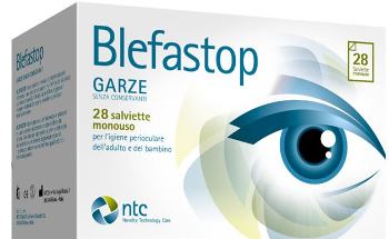 BLEFASTOP GARZA CON HY-TER IN COTONE PIEGATA CON FILO DI BARIO 28 PEZZI - farmaciaverde.it