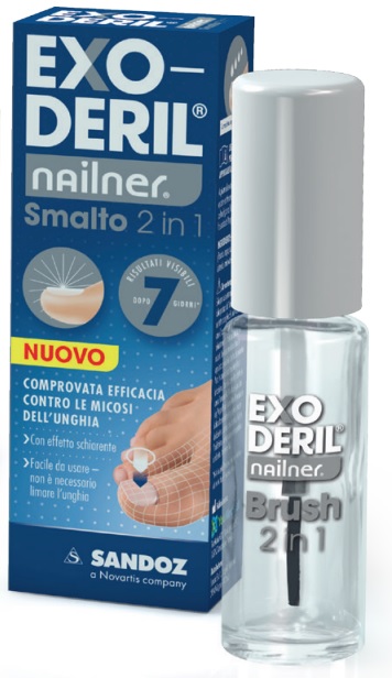 EXODERIL NAILNER TRATTA & COLORA KIT EXODERIL NAILNER SMALTO 2 IN 1 E NAILNER SMALTO PER UNGHIE TRASPIRANTE - farmaciaverde.it