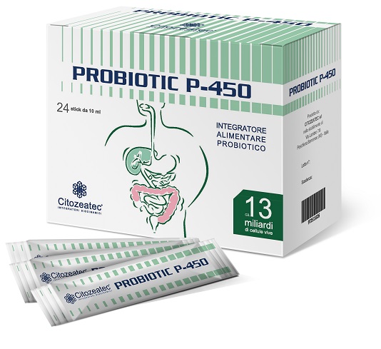 PROBIOTIC P-450 24 STICK MONODOSE 10 ML - farmaciaverde.it
