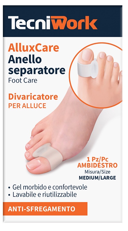 ALLUXCARE SEPARATORE DIVARICATORE ALLUCE MEDIUM/LARGE 1 PEZZO - farmaciaverde.it