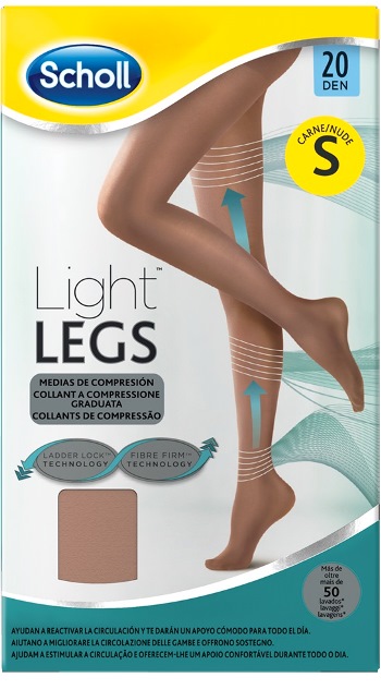 SCHOLL LIGHTLEGS 20 DENARI TAGLIA S COLORE NUDE 1 PAIO - farmaciaverde.it