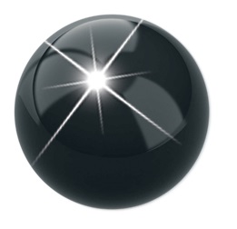 PRE ORECCHINO PALLINA NERA 4MM - farmaciaverde.it