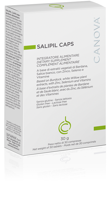 CANOVA SALIPIL CAPS 30 COMPRESSE NUOVA CONFEZIONE - farmaciaverde.it