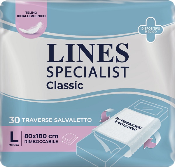 TRAVERSA LINES SPECIALIST CLASSIC 80X180 CM 30 PEZZI - farmaciaverde.it