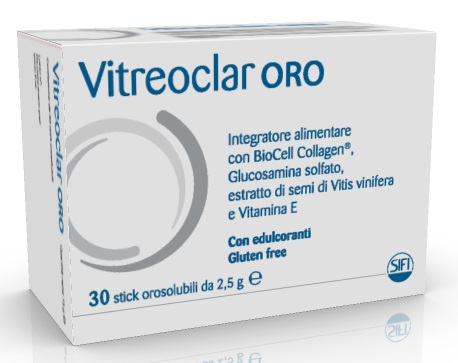 VITREOCLAR ORO 30 BUSTINE OROSOLUBILI DA 2,5 G - farmaciaverde.it