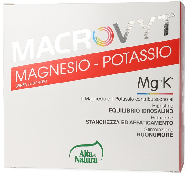 MACROVYT MAGNESIO/POTASSIO 18 BUSTINE - farmaciaverde.it