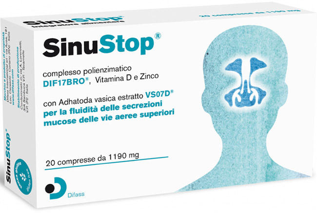 SINUSTOP 20 COMPRESSE DA 1190 MG - farmaciaverde.it