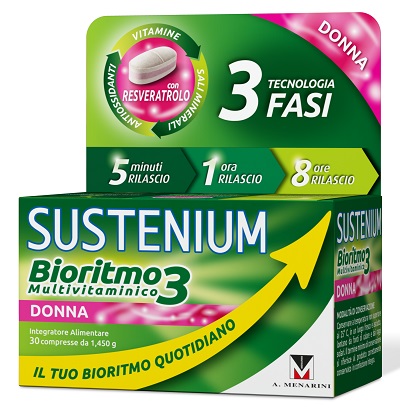 SUSTENIUM BIORITMO3 DONNA ADULTA 30 COMPRESSE - farmaciaverde.it