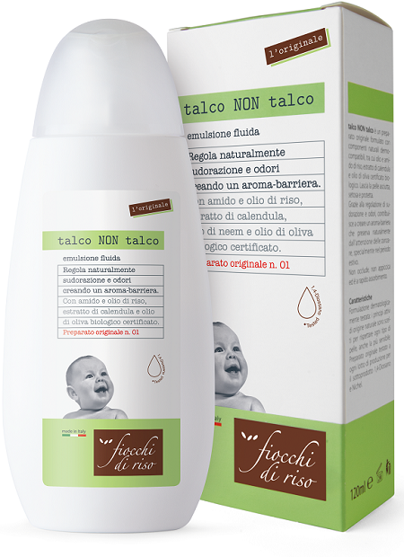 FIOCCHI DI RISO TALCO NON TALCO 120 ML - farmaciaverde.it