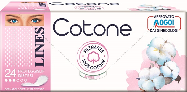 LINES COTONE PROTEGGISLIP DISTESI 24 PEZZI - farmaciaverde.it