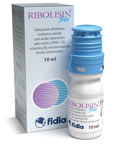 COLLIRIO SOLUZIONE OFTALMICA RIBOLISIN FREE 10 ML - farmaciaverde.it