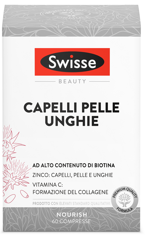 SWISSE CAPELLI PELLE UNGHIE 60 COMPRESSE - farmaciaverde.it