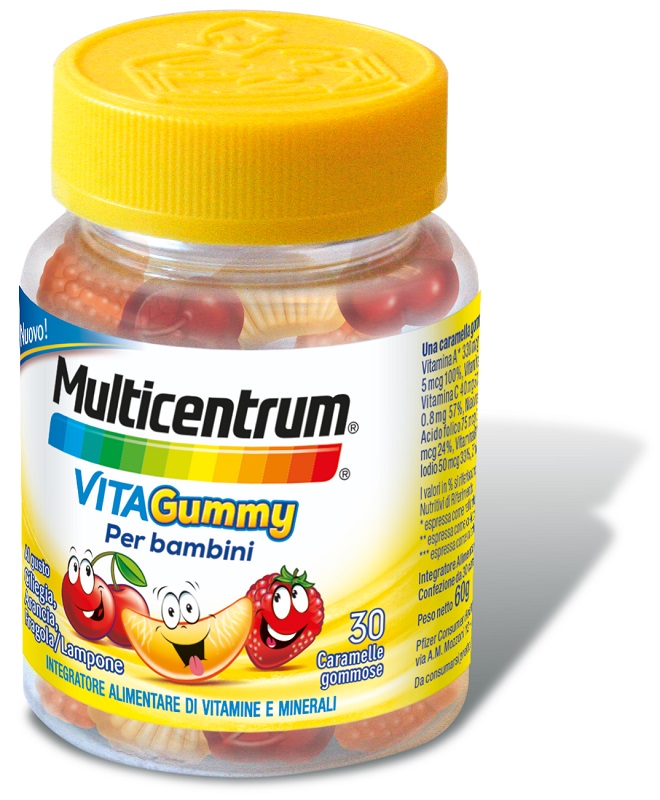 MULTICENTRUM VITAGUMMY 30 CARAMELLE GOMMOSE - farmaciaverde.it