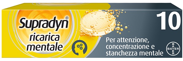 SUPRADYN RICARICA MENTALE 10 COMPRESSE - farmaciaverde.it