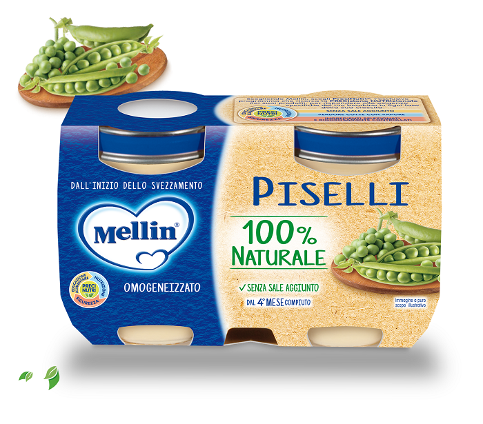 OMOGENEIZZATO PISELLI 2 X 125 G - farmaciaverde.it
