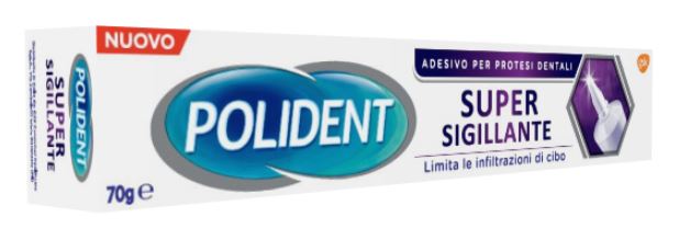 POLIDENT SUPER TENUTA+SIGILLANTE ADESIVO PROTESI DENTALE 70 G - farmaciaverde.it