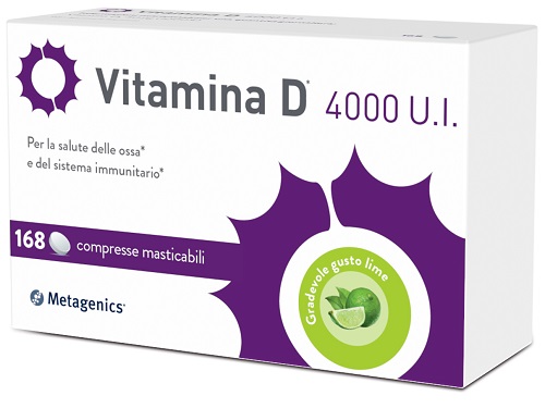VITAMINA D 4000UI 168 COMPRESSE MASTICABILI - farmaciaverde.it