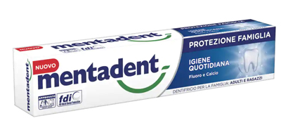 MENTADENT PROTEZIONE FAMIGLIA IGIENE QUOTIDIANA 75 ML - farmaciaverde.it