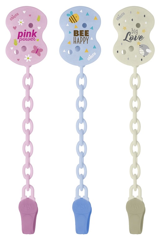 CHICCO CLIP CON CATENELLA MIXED COLORS NEW 2020 - farmaciaverde.it