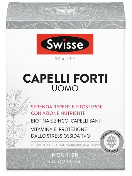 SWISSE CAPELLI FORTI UOMO 30 COMPRESSE - farmaciaverde.it