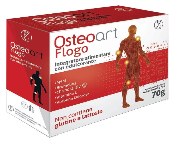 OSTEOART FLOGO 14 BUSTINE CON EDULCORANTE SENZA GLUTINE E LATTOSIO - farmaciaverde.it