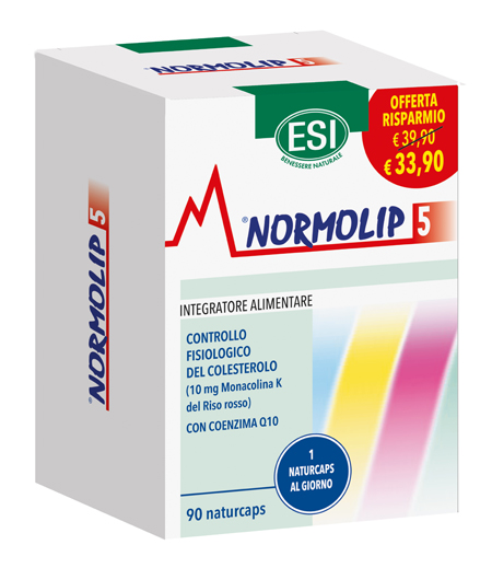 ESI NORMOLIP 5 90 NATURCAPS TAGLIO PREZZO - farmaciaverde.it
