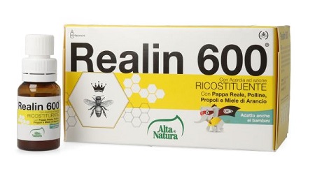 REALIN 600 10 FLACONCINI SDC 10 ML TAPPO DOSATORE 400 MG - farmaciaverde.it