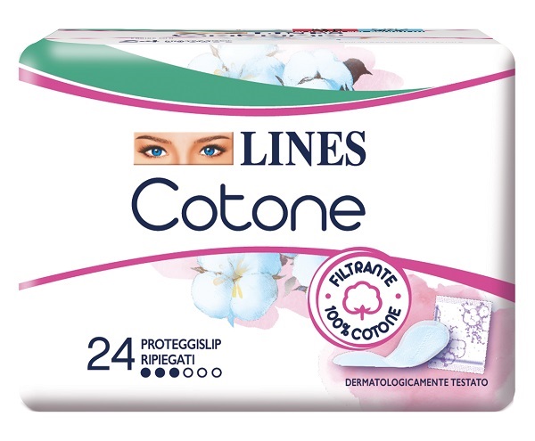 LINES COTONE BIO SALVASLIP RIPIEGATI 24 PEZZI - farmaciaverde.it