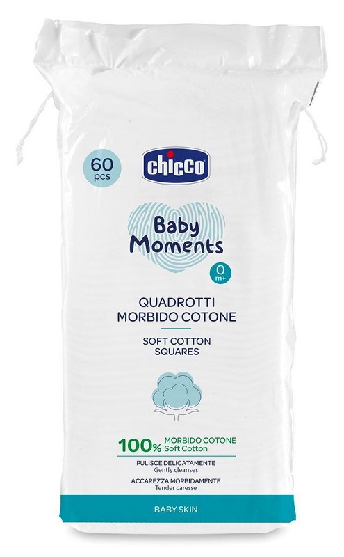 CHICCO BABY MOMENTS QUADROTTI 60 PEZZI - farmaciaverde.it