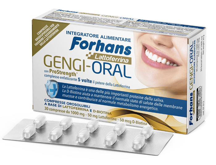 FORHANS LATTOFERRINA GENGI ORAL 30 COMPRESSE - farmaciaverde.it