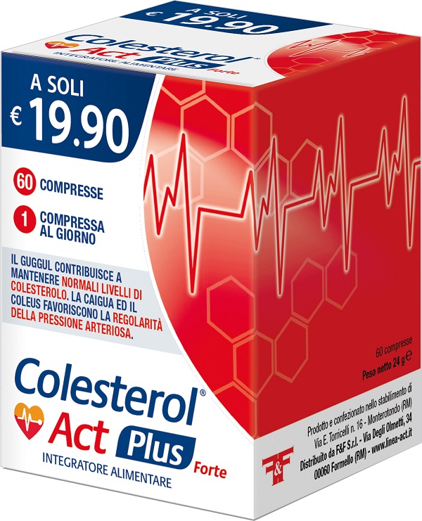 COLESTEROL ACT PLUS FORTE 60 COMPRESSE - farmaciaverde.it