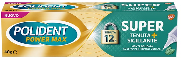 POLIDENT SUPER TENUTA+SIGILLANTE MENTA DELICATA ADESIVO PROTESI DENTALE 40 G - farmaciaverde.it