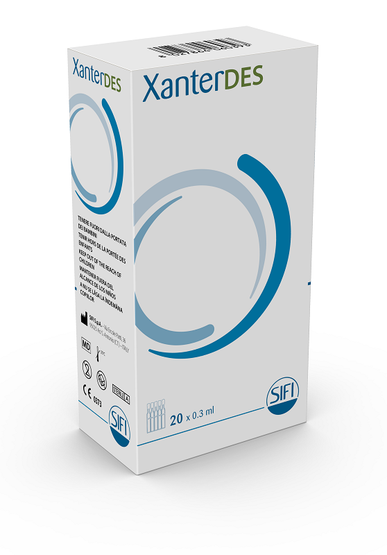 XANTERDES SOLUZIONE OFTALMICA 20 FLACONCINI MONODOSE DA 0,3 ML - farmaciaverde.it