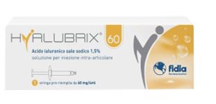 SIRINGA INTRA-ARTICOLARE HYALUBRIX 60 ACIDO IALURONICO 1,5% 60 MG 4 ML - farmaciaverde.it