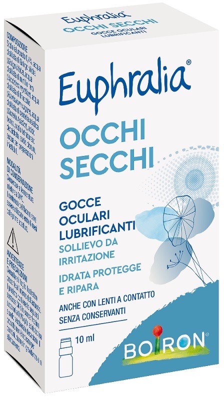 GOCCE OCUALRI LUBRIFICANTI EUPHRALIA OCCHI SECCHI 10 ML - farmaciaverde.it