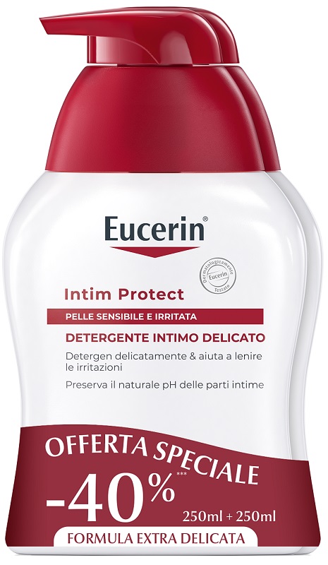 EUCERIN BIPACCO PH5 DETERGENTE INTIMO 250 ML + 250 ML - farmaciaverde.it