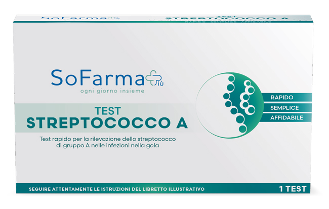 TEST RAPIDO STREPTOCOCCO A SOFARMAPIU' - farmaciaverde.it