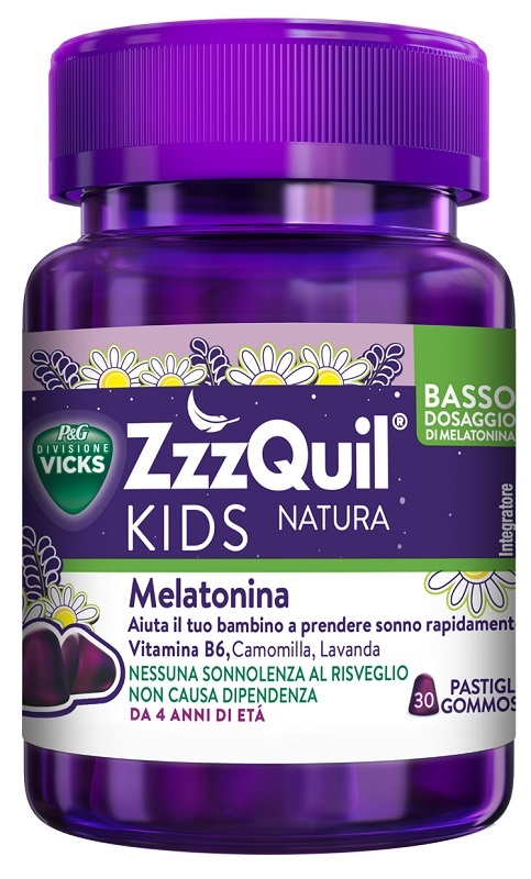 VICKS ZZZQUIL KIDS NATURA 30 PASTIGLIE GOMMOSE - farmaciaverde.it