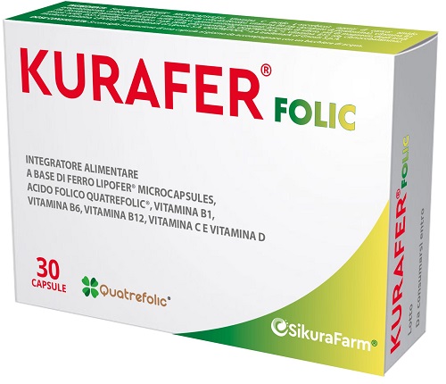 KURAFER FOLIC 30 CAPSULE - farmaciaverde.it