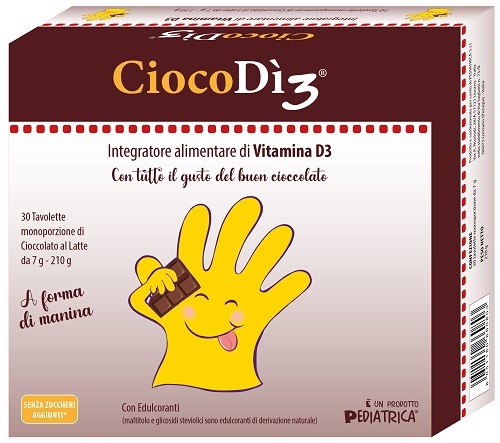 CIOCODI3 30 TAVOLETTE DI CIOCCOLATO - farmaciaverde.it