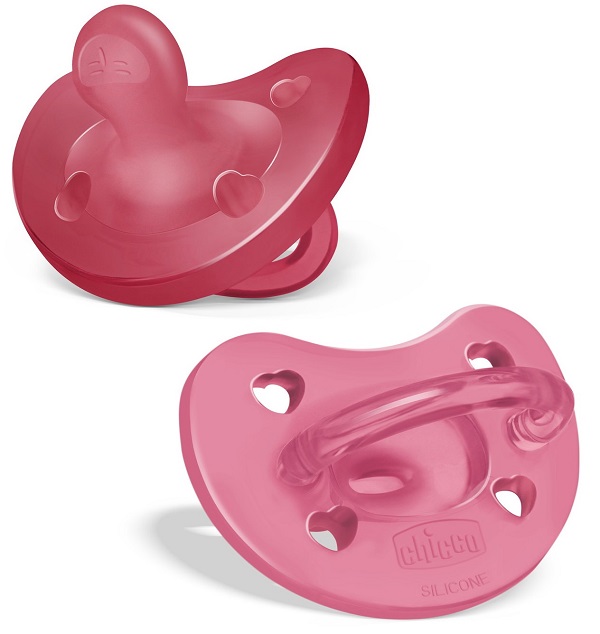 CHICCO GOMMOTTO SILICONE ROSA 16-36 MESI 2 PEZZI - farmaciaverde.it