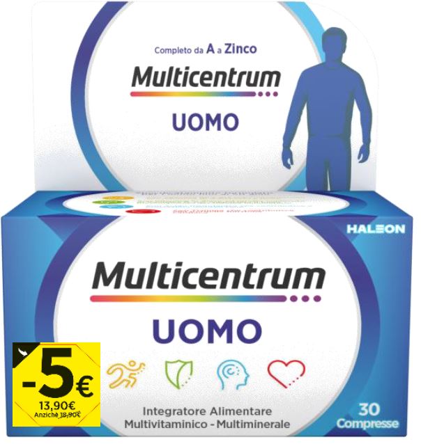 MULTICENTRUM DONNA 50+ 30 COMPRESSE PROMO 2026 - farmaciaverde.it